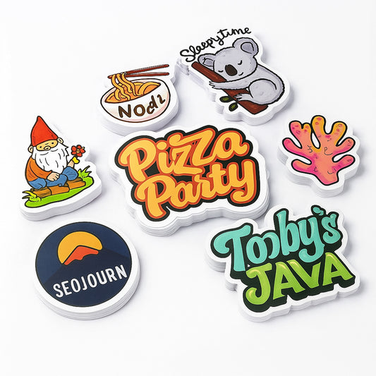 Die cut stickers