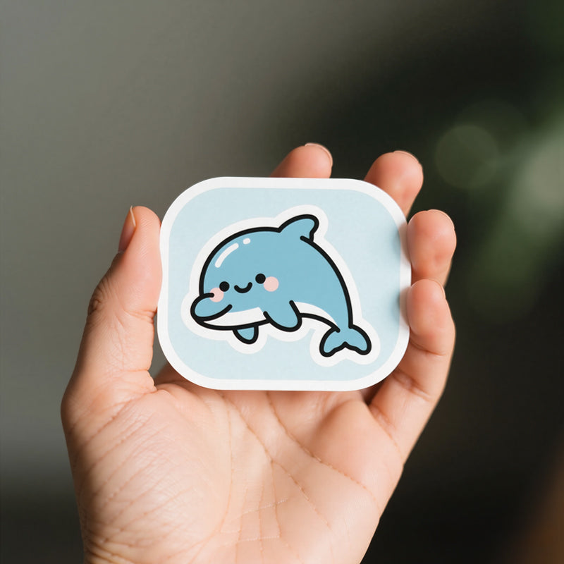 Rounded corner stickers